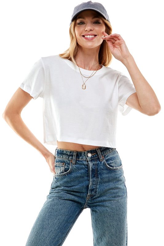 Kelly Boxy Crop Top