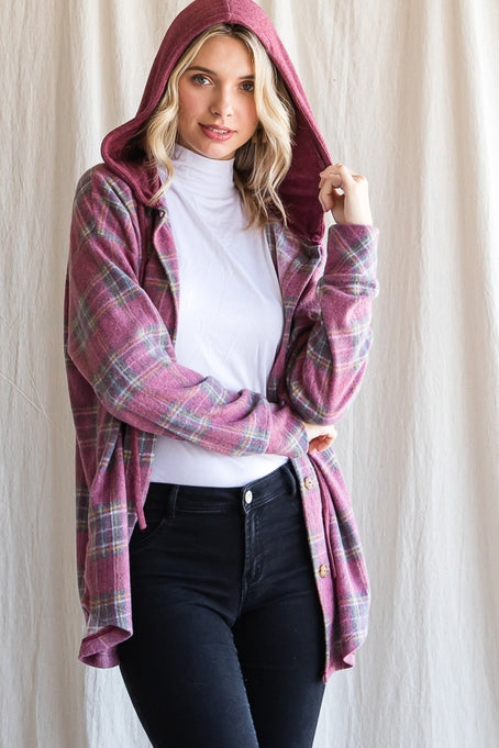 Hailey Plaid Shacket