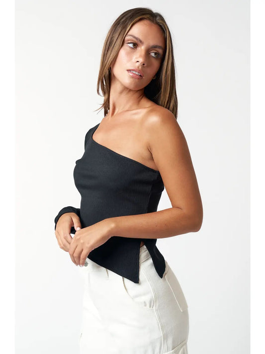 Zoey Asymmetrical Top